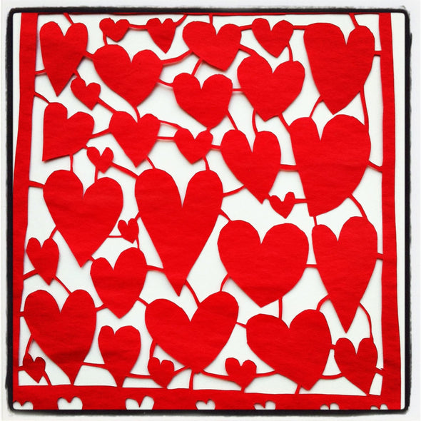 Love hearts  card