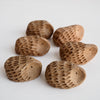 Pottery hedgehog incense holders