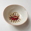 Handmade mini red spotted beetle porcelain ceramic ring dish