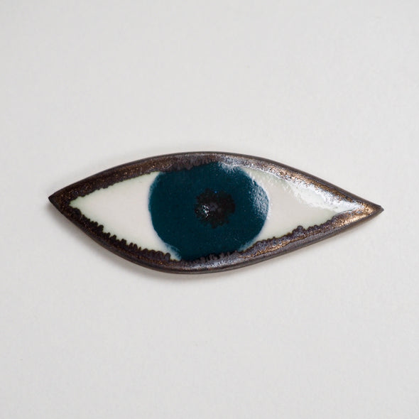 teal-ceramic-eye-pin