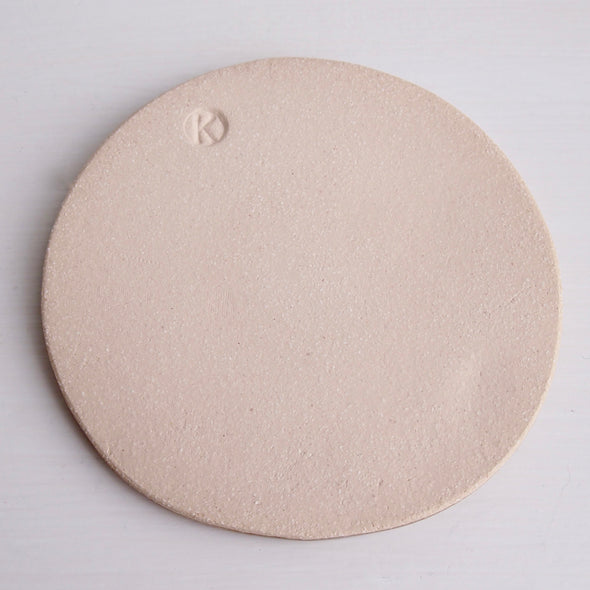 Handmade customised ceramic coaster mat