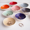 Handmade colourful ceramic mini dishes