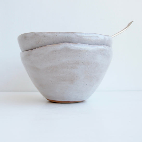 stoneware cereal bowls