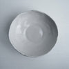 Handmade mini gloss white pottery condiment bowls
