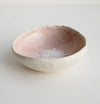 Handmade mini pink blush gloss condiment bowls