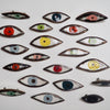 ceramic eye pin badges