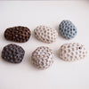 Handmade pottery stress balls