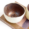 Handmade ceramic gold/black textural ring bowl, gold jewellery dish, ring dish, jewelry display dish, gold pottery bowl, gold ceramic bowl