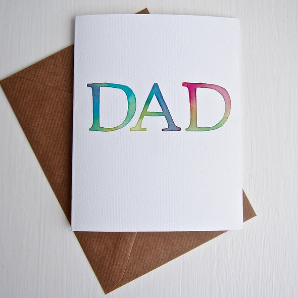 dad greetings card
