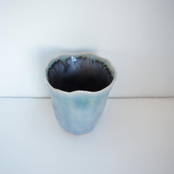 Mini blue vase