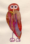 Brown owl card