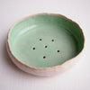 medium turquoise soap dish