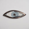 pale blue eye ceramic pin brooch